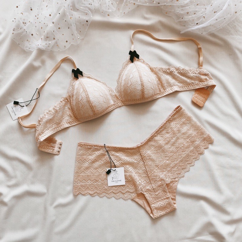 Bralette - Đồ Lót Thiết Kế - Back Lock Bow