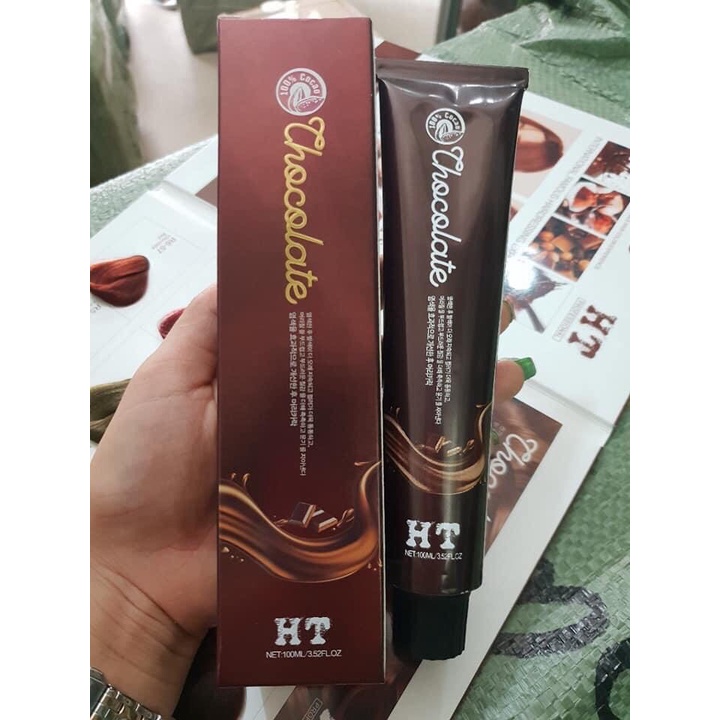 Bảng màu thuốc nhuộm tóc Chocolate Hàn Quốc