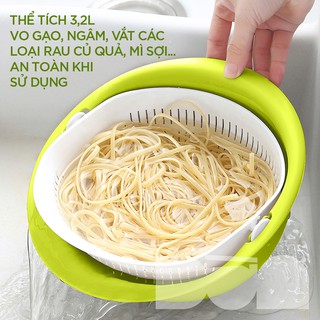 Rổ rửa rau quả trái cây - TS3624