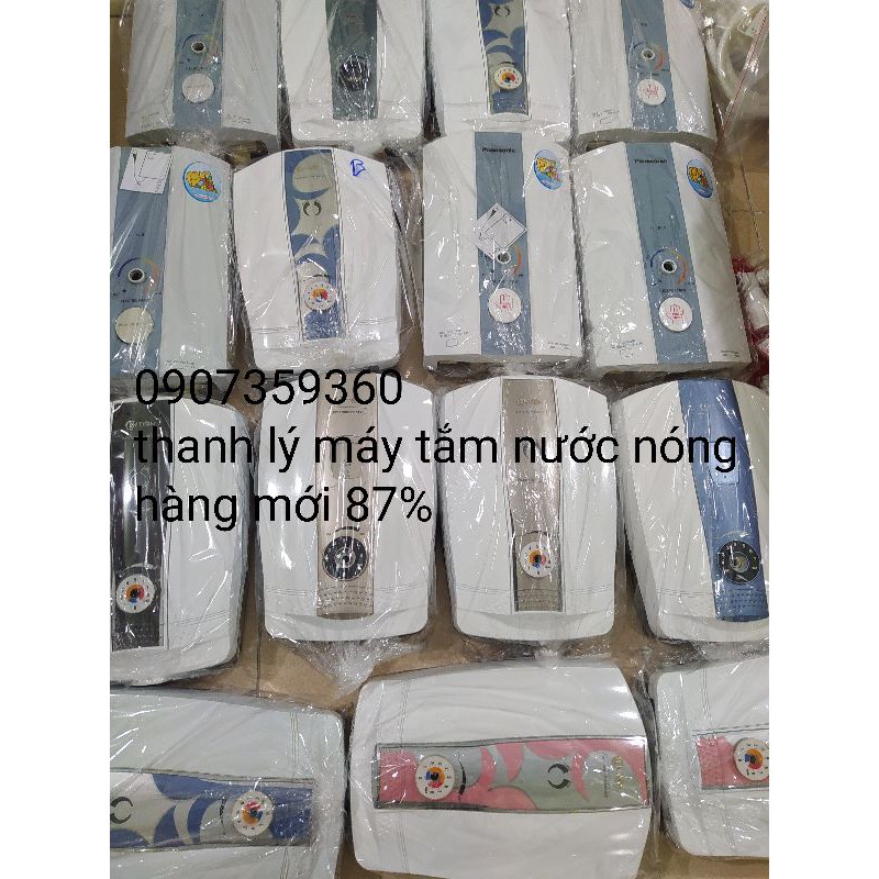 Thanh lý máy tắm nước nóng panasonic giá rẻ hàng mới 87%