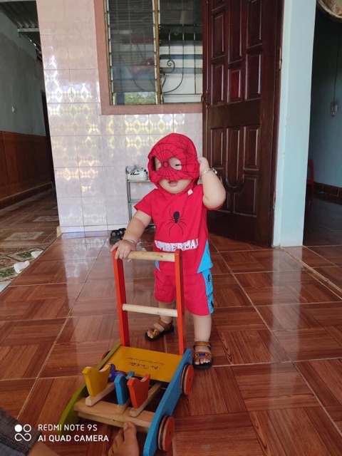 #Bộ_siêu_anh_hùng bé trai #Batman #Spiderman #captain_american