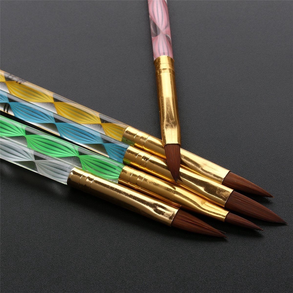 Set 5 cọ đắp bột UV Gel làm móng chuyên nghiệp