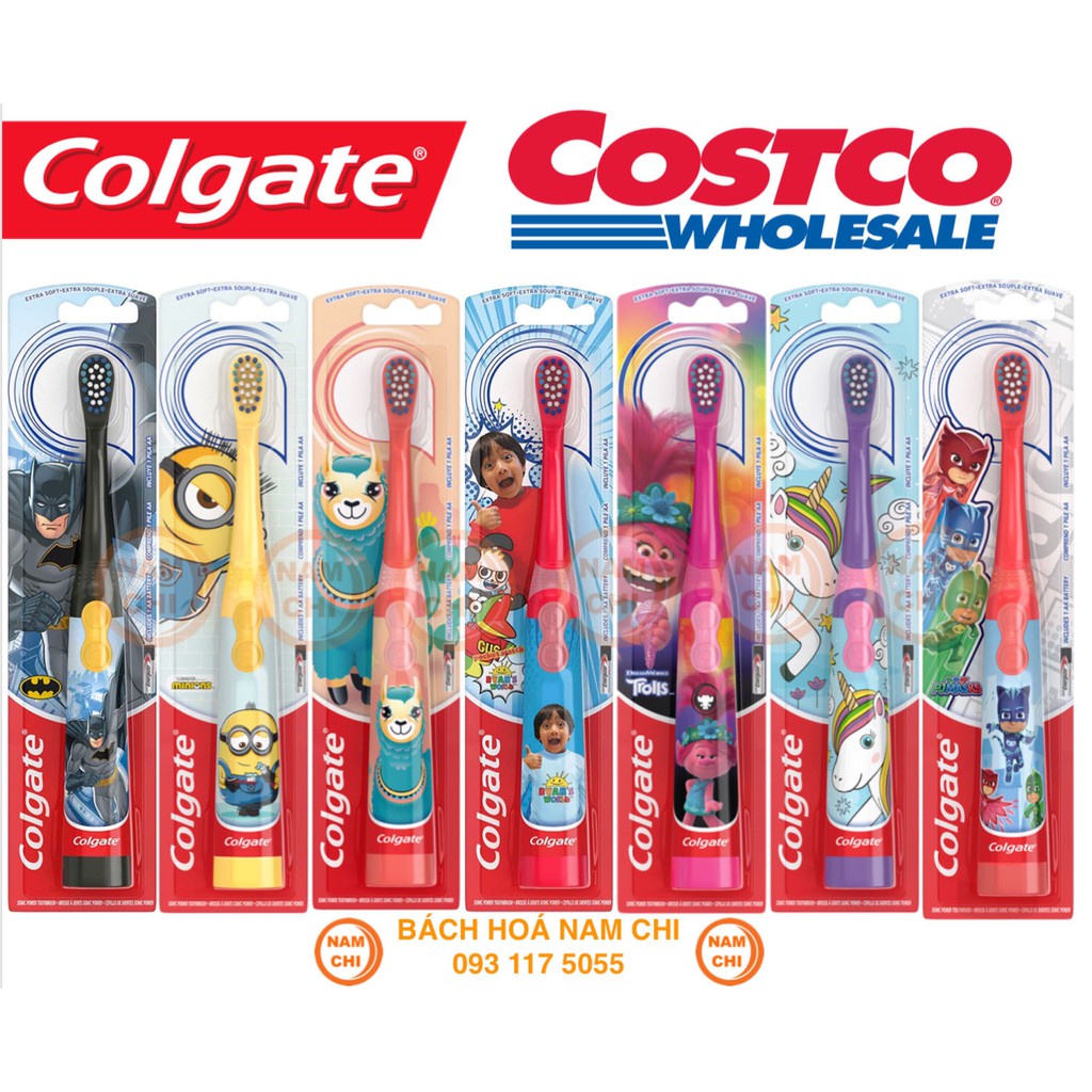 Bàn Chải Đánh Răng Chạy Pin Colgate Sonic Battery Powered Toothbrush