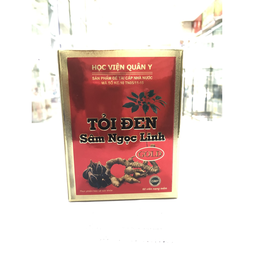 Tỏi Đen Sâm Ngọc Linh Gold - Học Viện Quân Y