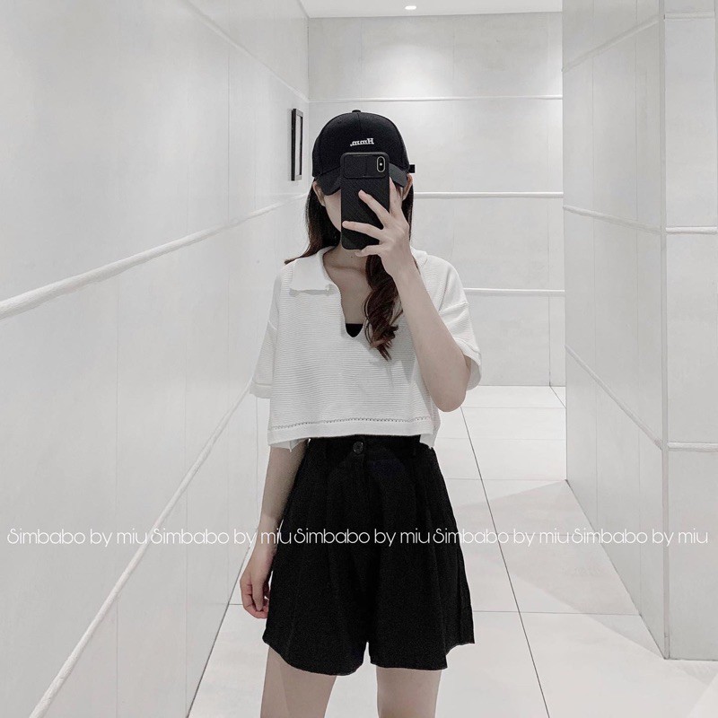 Áo croptop xốp Simbabo