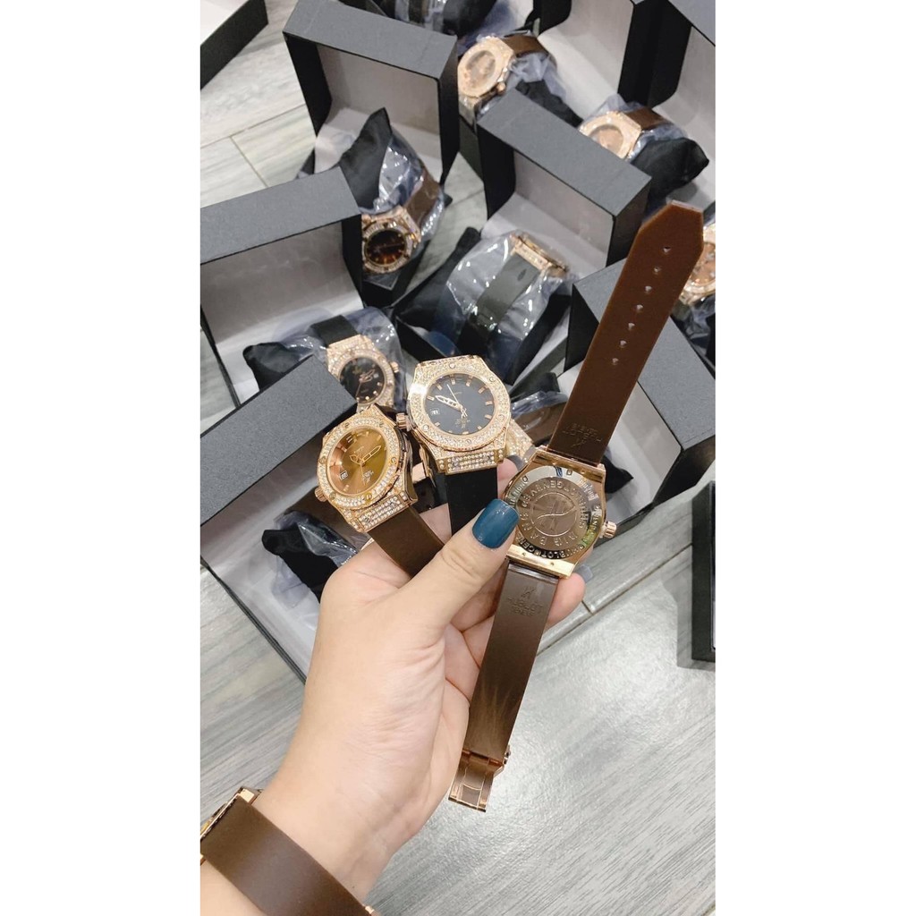 Đồng hồ thời trang nữ, VIỀN ĐÍNH ĐÁ, kèm ảnh thật | BigBuy360 - bigbuy360.vn