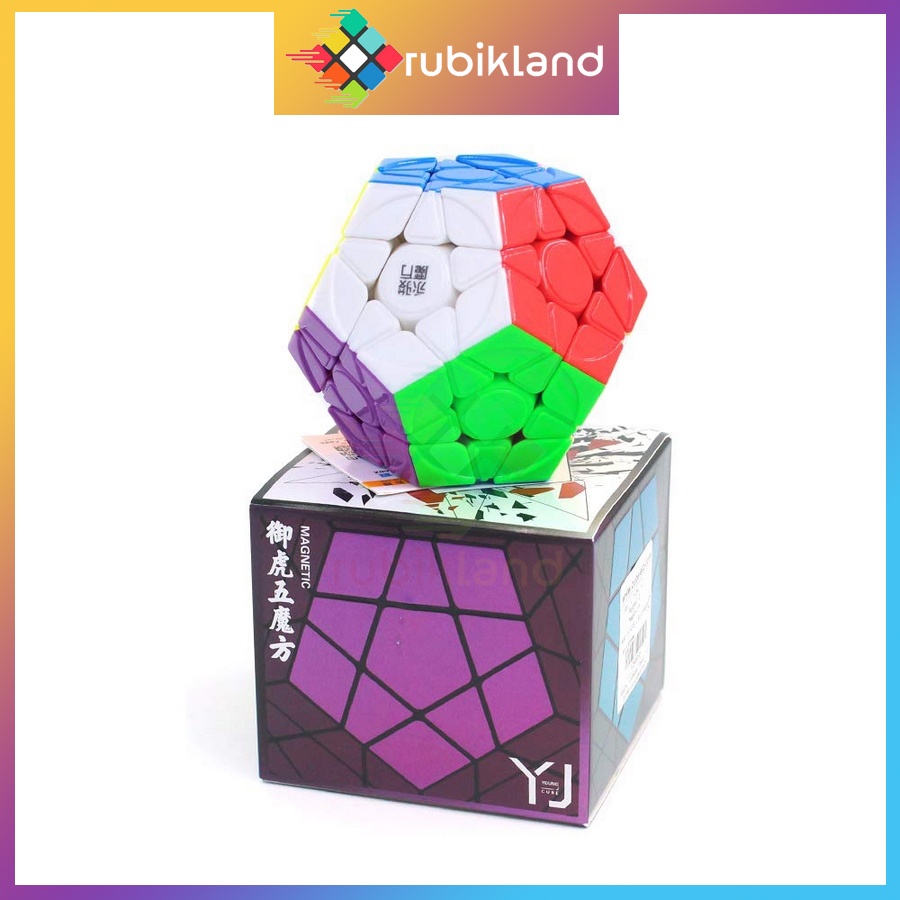 Rubik YJ Megaminx YuHu V2 M Có Nam Châm Rubic Biến Thể 12 Mặt Đồ Chơi