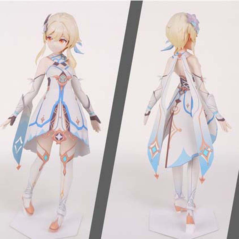 LILYES Mô Hình Nhân Vật Barbara Hoạt Hình Anime Dễ Thương