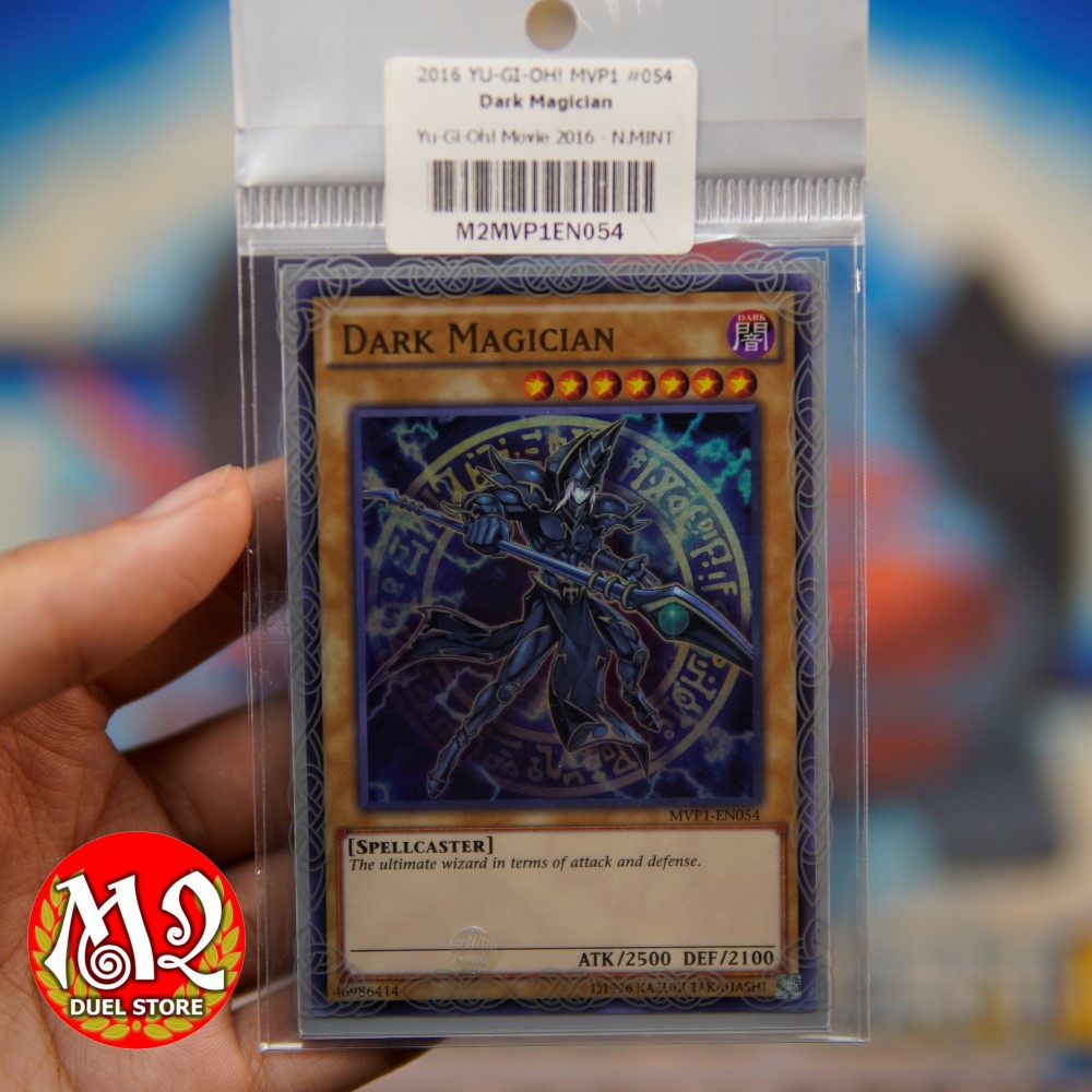 Lá thẻ bài đồ chơi Yugioh Dark Magician - ULTRA RARE - Bảo quản M2SCCQ-LITE