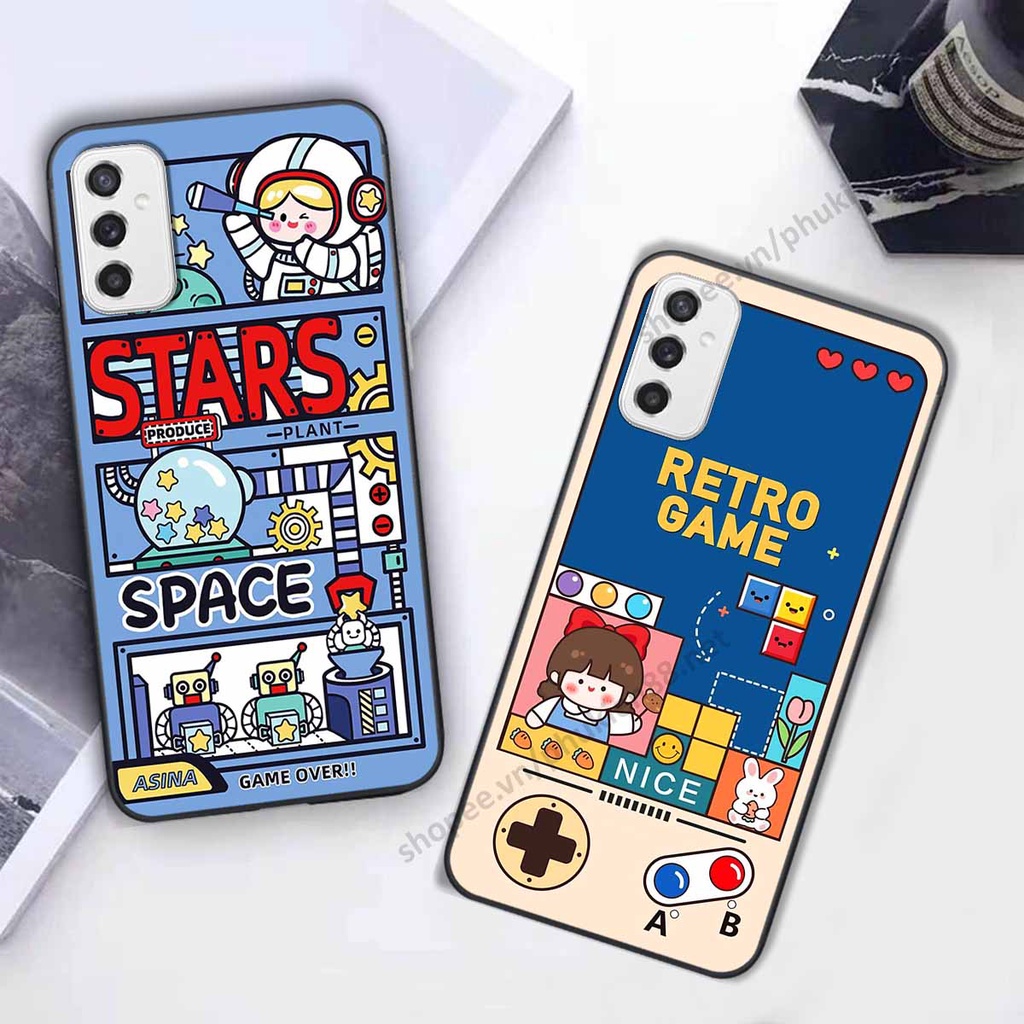 Ốp lưng Samsung M52 5G hình phi hành gia, roro jump, điện tử dễ thương - Giá rẻ tốt nhất