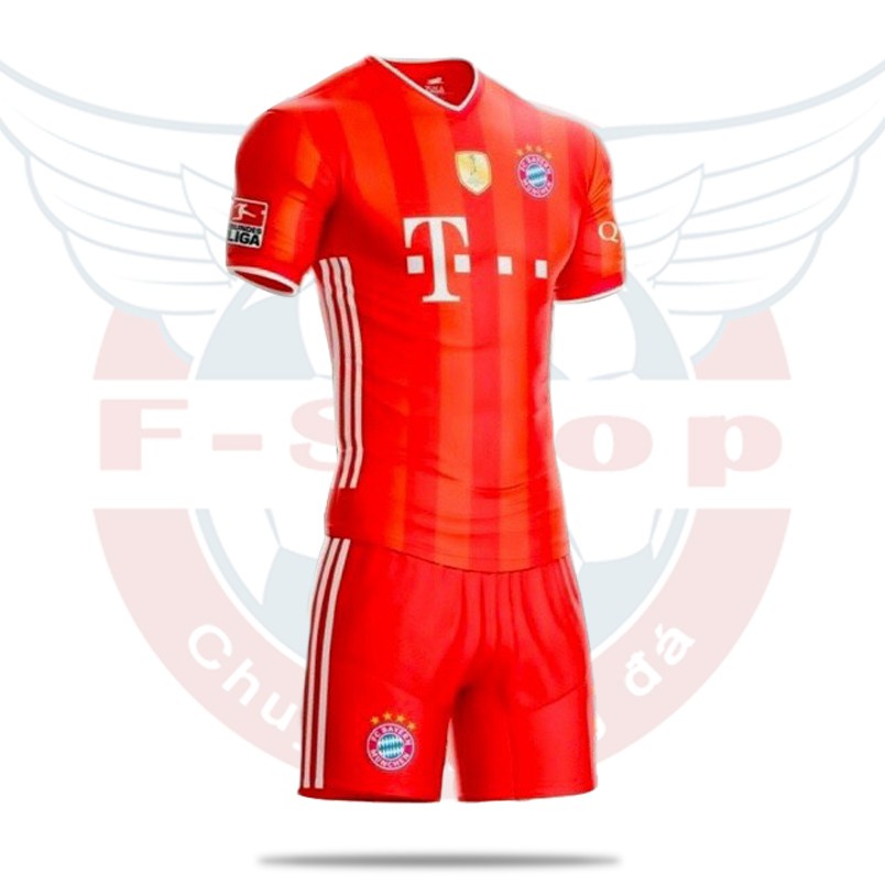 Bộ quần áo bóng đá câu lạc bộ Bayern Munich 2021 - Áo bóng đá CLB giải Bundesliga - Bộ đồ bóng đá đẹp