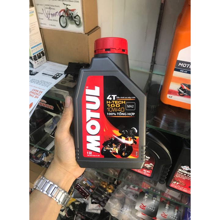 Nhớt Motul H-Tech 100 4T 10W40