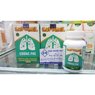 COPDHEL Cường Phế viên uống thảo dược hỗ trợ người hen suyễn, COPD, viêm phế quản ho