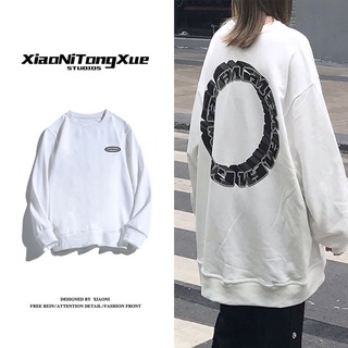 Áo Xiao sweater nỉ nhiều màu có in chữ sau lưng