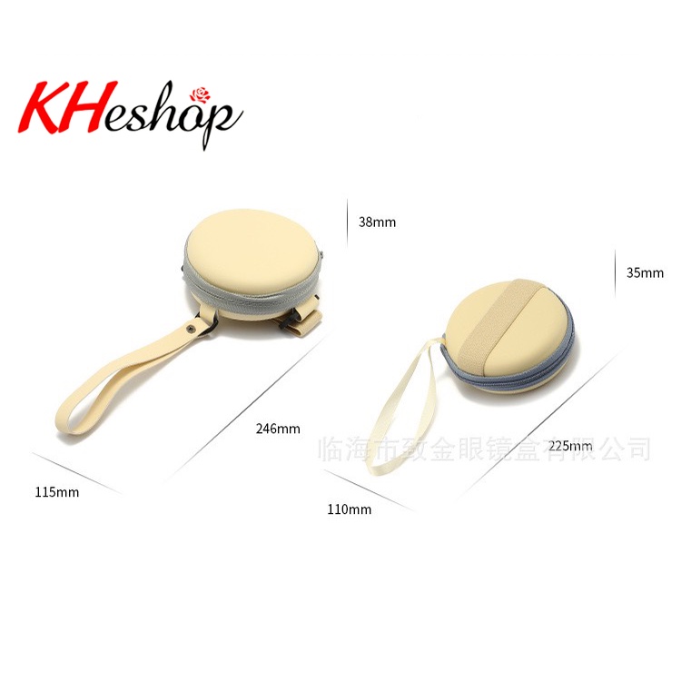 Hộp Tròn Đựng Kính cao cấp đựng được các loại Kính gập phong cách trẻ trung  Y6029