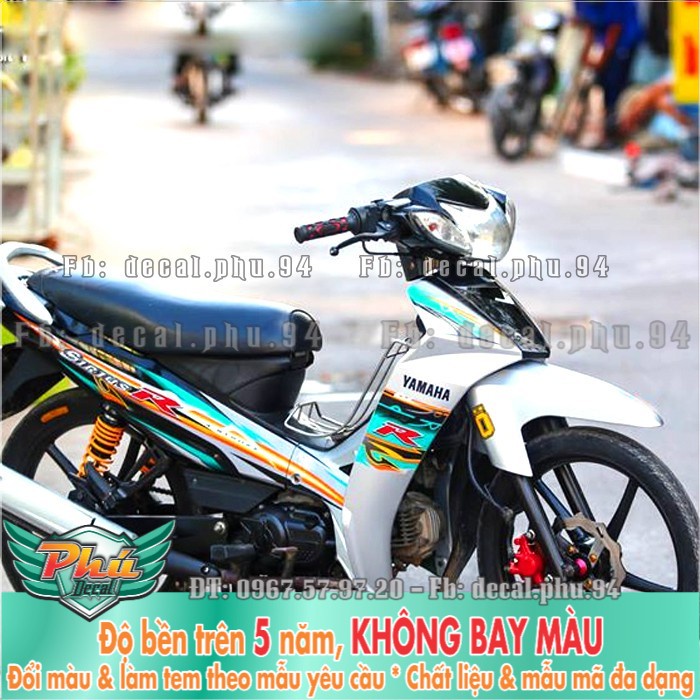 Tem rời Sirius R trắng đen (P) -1