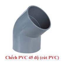 Chếch nối ống pvc D60 D76 D90 D110