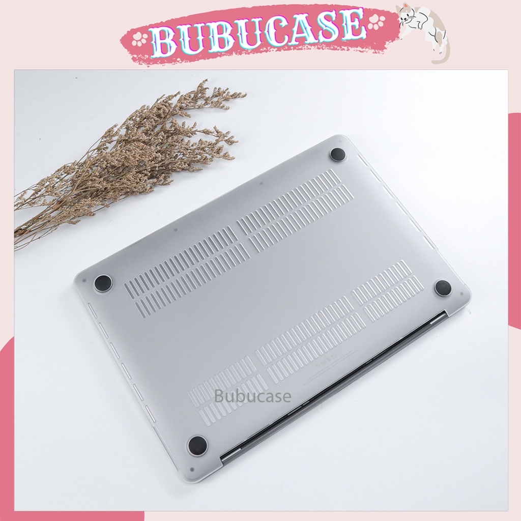 Ốp Macbook - Case Macbook Nhựa Dẻo Trắng Mờ Cao Cấp - Full Dòng Macbook 13" - 16"