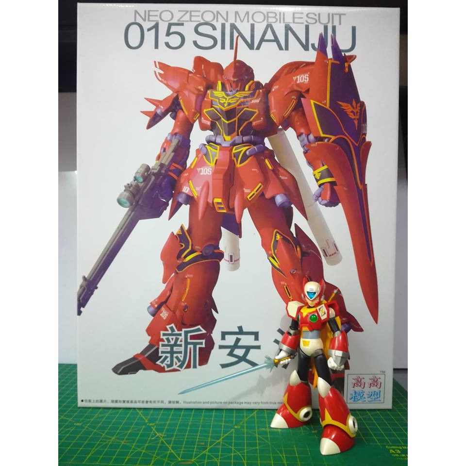 Mô hình lắp ráp MG 1/100 MSN-06S Sinanju 015