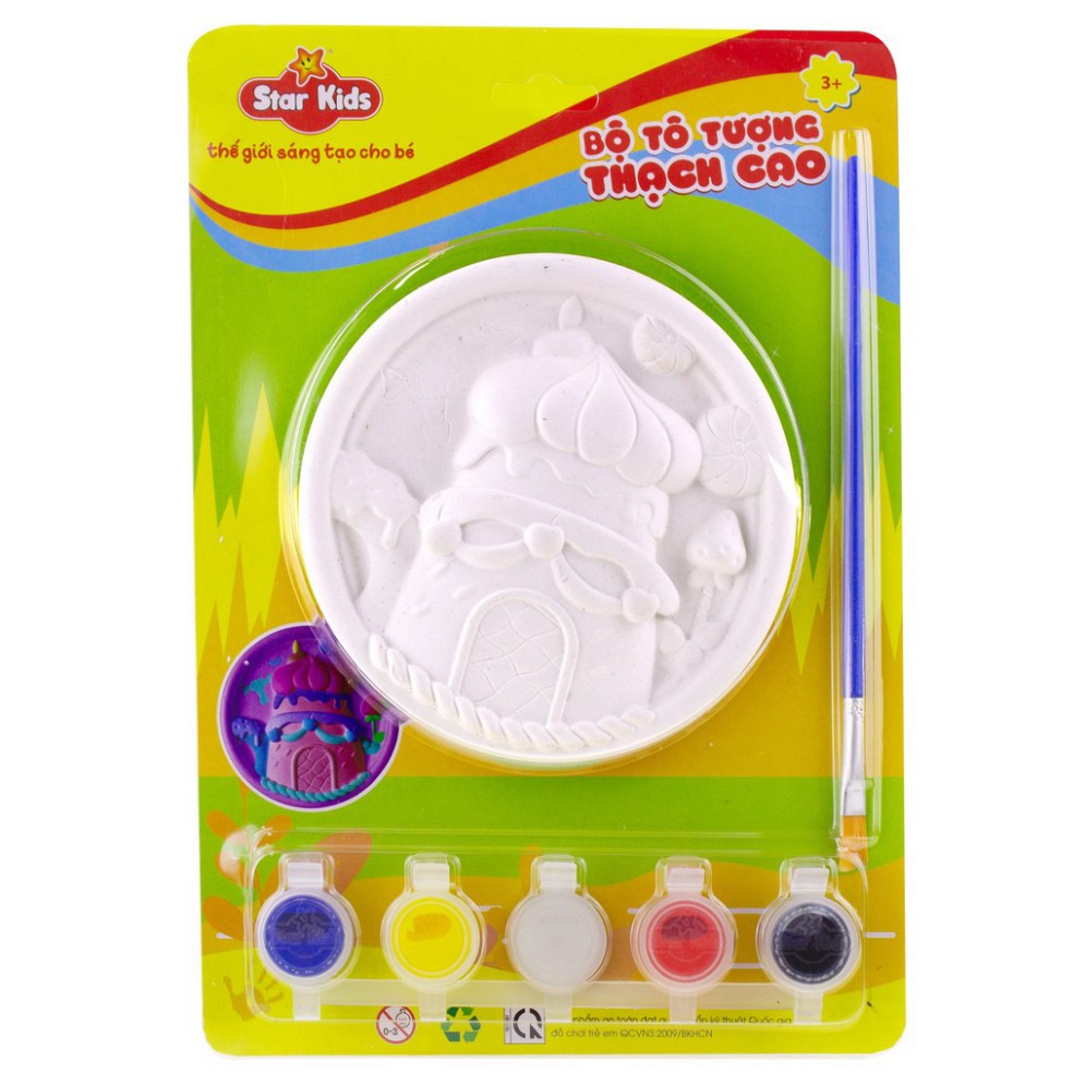 [Được chọn mẫu] Bộ tô tượng tròn 1 tượng Star Kids