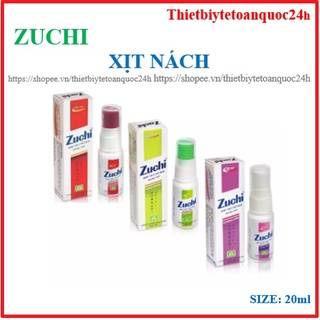 Zuchi xịt khử mùi hôi nách từ thảo dược - chính hãng