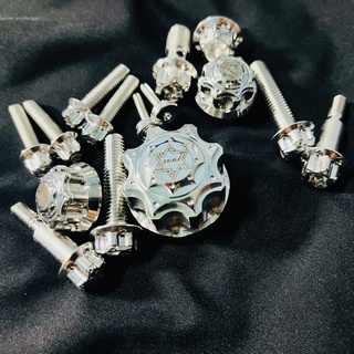 (INOX XỊN) Combo 15-16 ốc salaya gắn full gidong Raider Satria Sonic siêu sáng đẹp ( 2017 nhắn riêng shop )