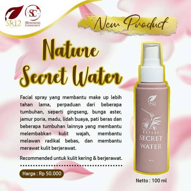 Bình xịt khoáng dưỡng ẩm chiết xuất tự nhiên Sr12 60ml | BigBuy360 - bigbuy360.vn