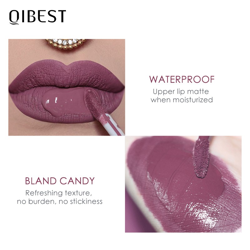 Son Môi Qibest Mini Chống Thấm Nước Và Lâu Trôi Cao Cấp 14.5g | BigBuy360 - bigbuy360.vn
