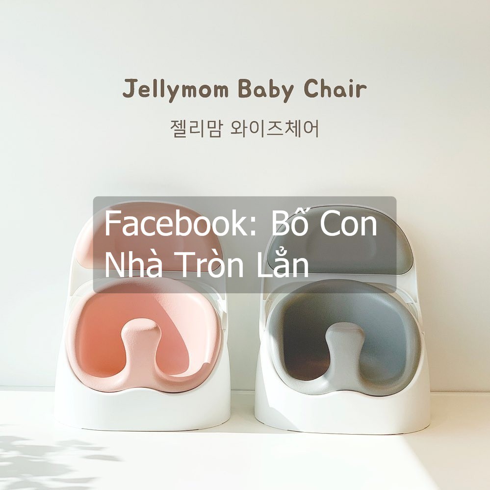 Ghế đa năng Jellymom Korea sử dụng cho trẻ trong suốt thời gian từ 03 tháng đến 05 tuổi