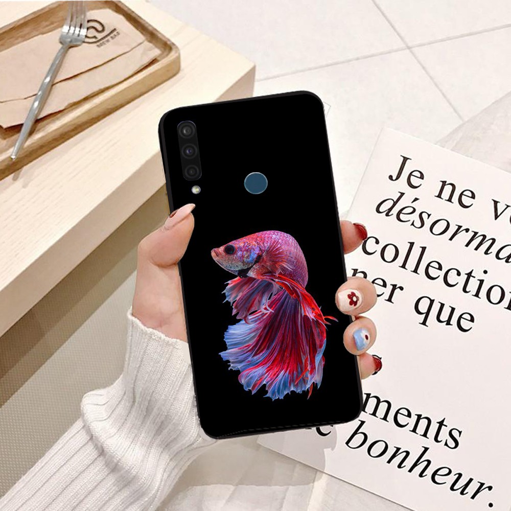 Ốp lưng Vsmart Active 1 Plus Silicon dẻo hình Cá Betta Rồng