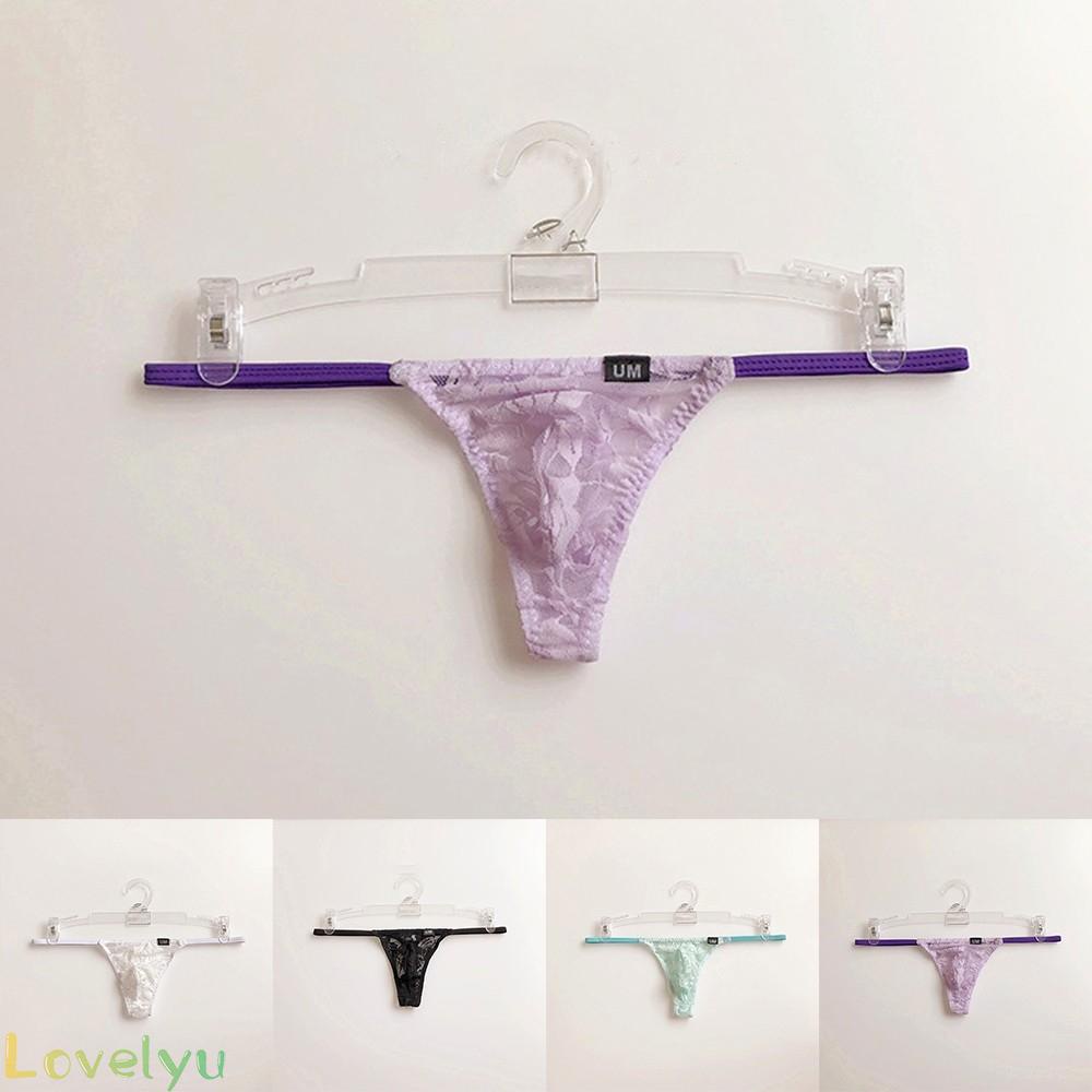 Quần lót nam chất liệu polyester 100% phối ren thoáng khí hàng mới