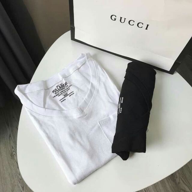 Áo Thun Cổ Tim (XẢ HÀNG)