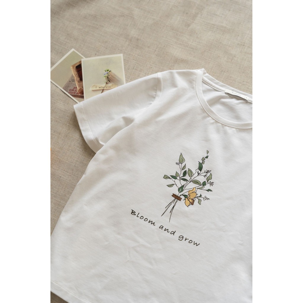 [Mã SKAMA06 giảm 8% tối đa 50K đơn 250K] Áo Thun In Hình Dáng Ngắn[Madelen] | BigBuy360 - bigbuy360.vn