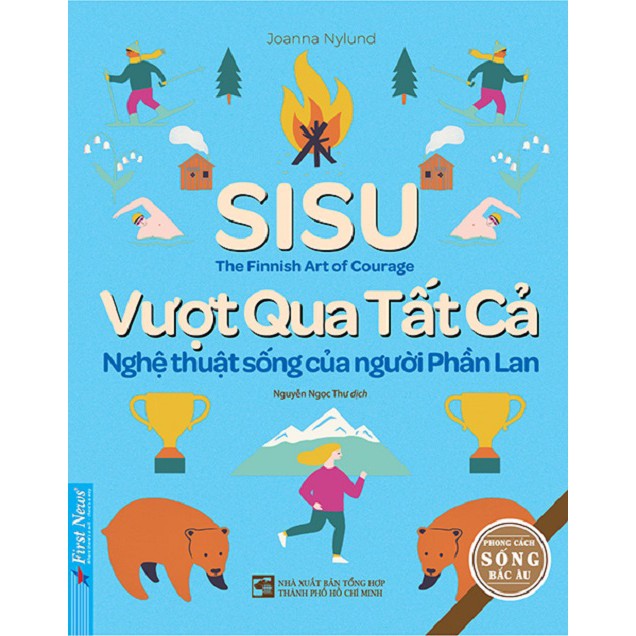 Sách - Combo Lagom + Sisu + Hygge + Ikigai + Sống thanh thản như người Thụy Điển (Tặng Kèm Túi Vải Canvas) - FirstNews | BigBuy360 - bigbuy360.vn