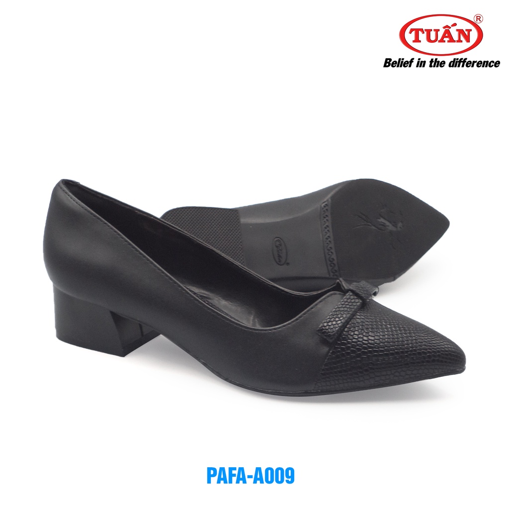Giày nữ giày cao gót 5f gót vuông thời trang thương hiệu Tuấn PAFA-009