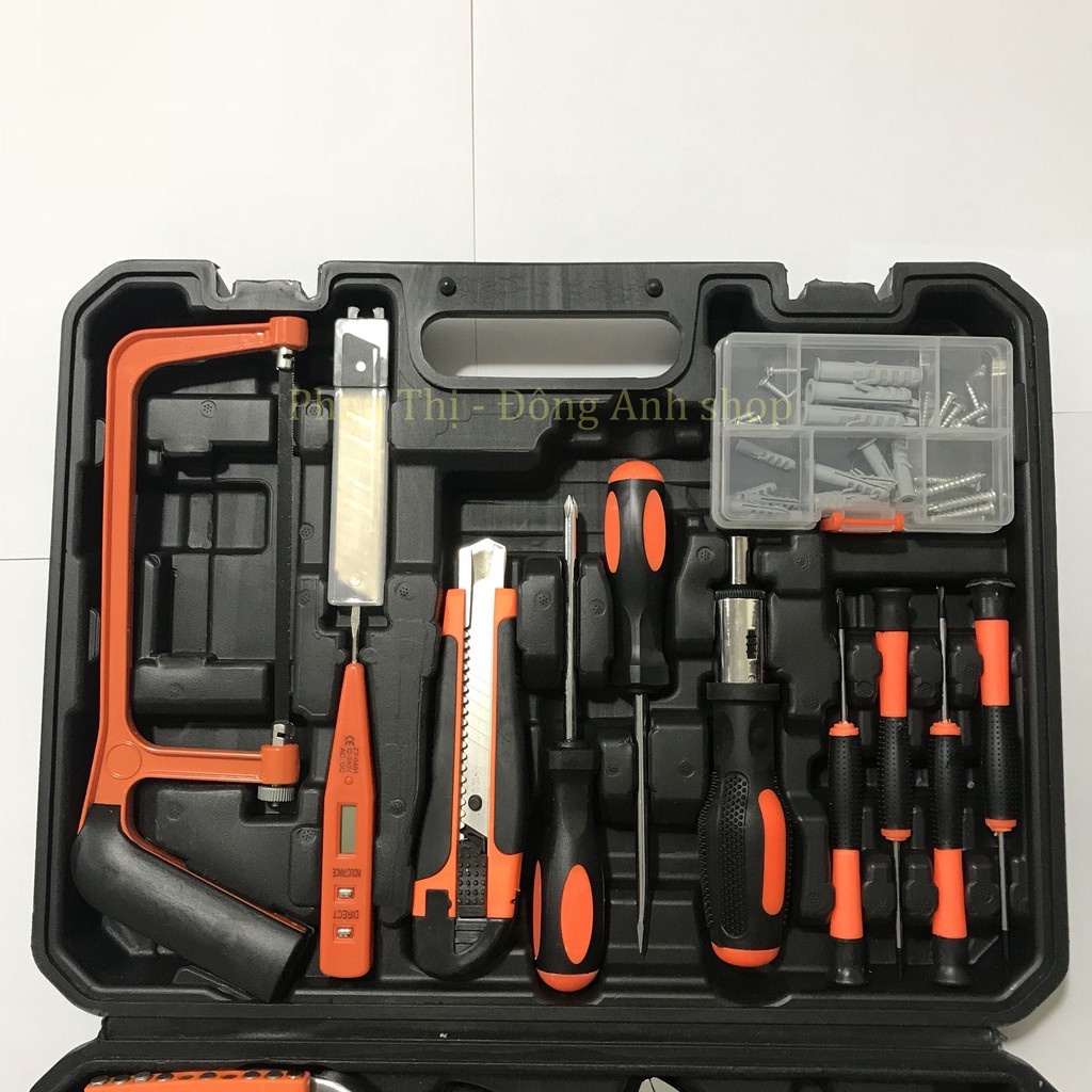 Bộ dụng cụ sửa chữa đa năng 82 102 117 món tiện dụng, bộ đồ nghề sửa chữa đa năng ô tô và xe máy