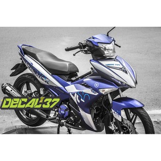 Tem Trùm Exciter 150 Zin xanh xám