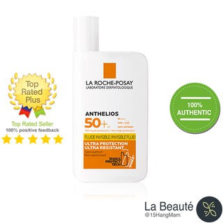 La Roche-Posay Anthelios Shaka fluid SPF50+ - Kem Chống Nắng Thế Hệ Mới [Không Mùi] 50ml