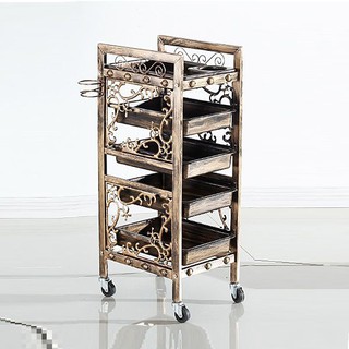 Xe Đẩy Hóa Chất Màu Đồng