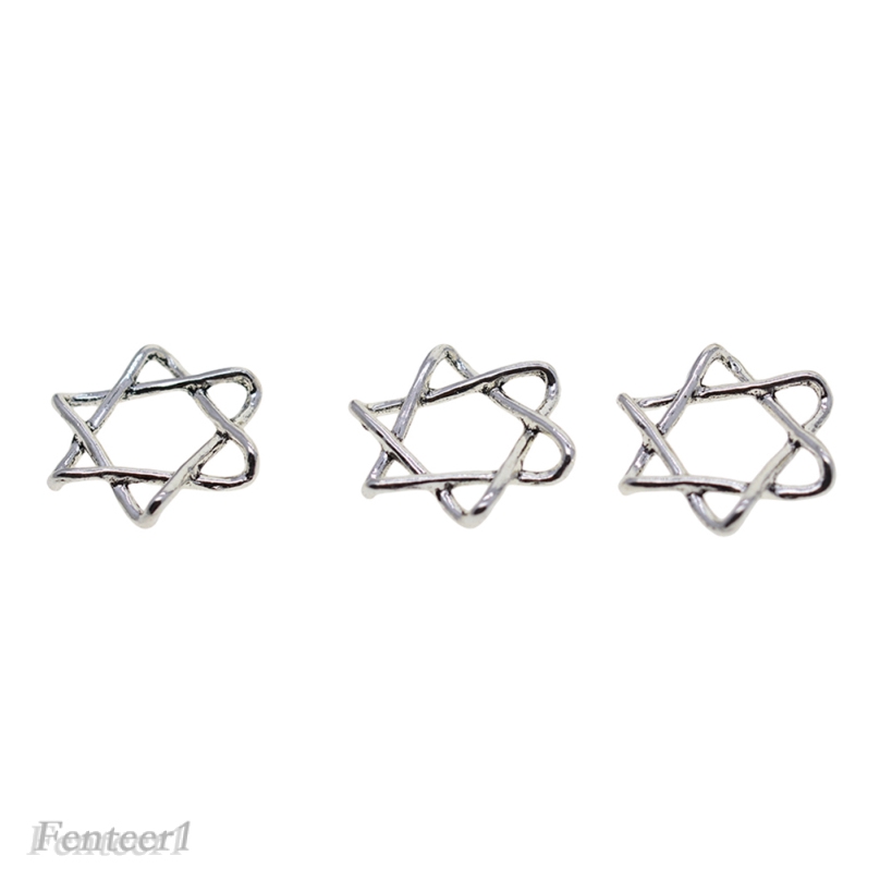 Bộ 100 Mặt Dây Chuyền Hình Ngôi Sao Phong Cách Vintage