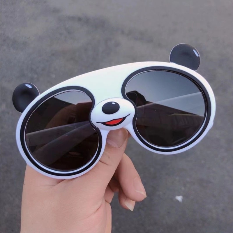 Kính Mát Phân Cực UV Hình Gấu Trúc Dễ Thương Cho Bé