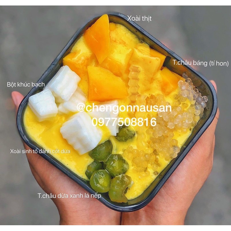 1KG Trân châu tí hon/ bột báng/ hạt báng/ sago