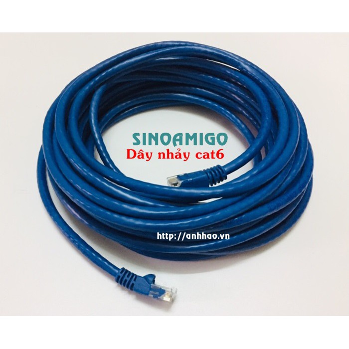 Patch cord cat6, Cáp mạng đúc cat6 dài 0.5M, 1M, 1.5M, 2M, 3M