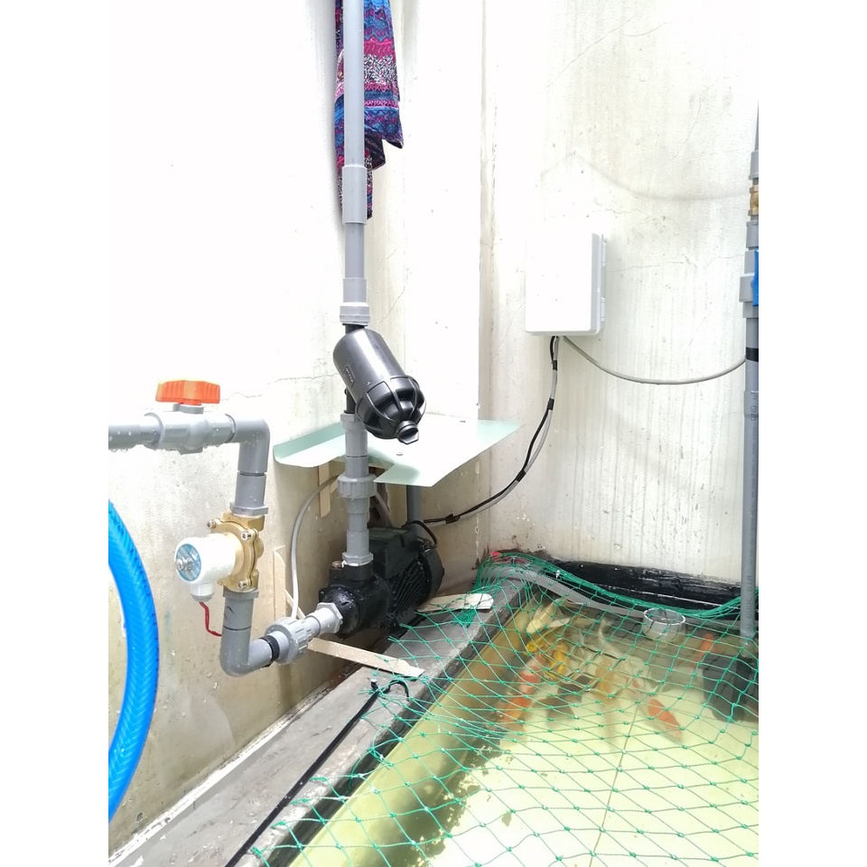Bơm phun sương công suất cao tưới lan cây cảnh vườn ra khỏe chạy được 50 hoặc 60 béc phun tặng kèm lọc - MHL