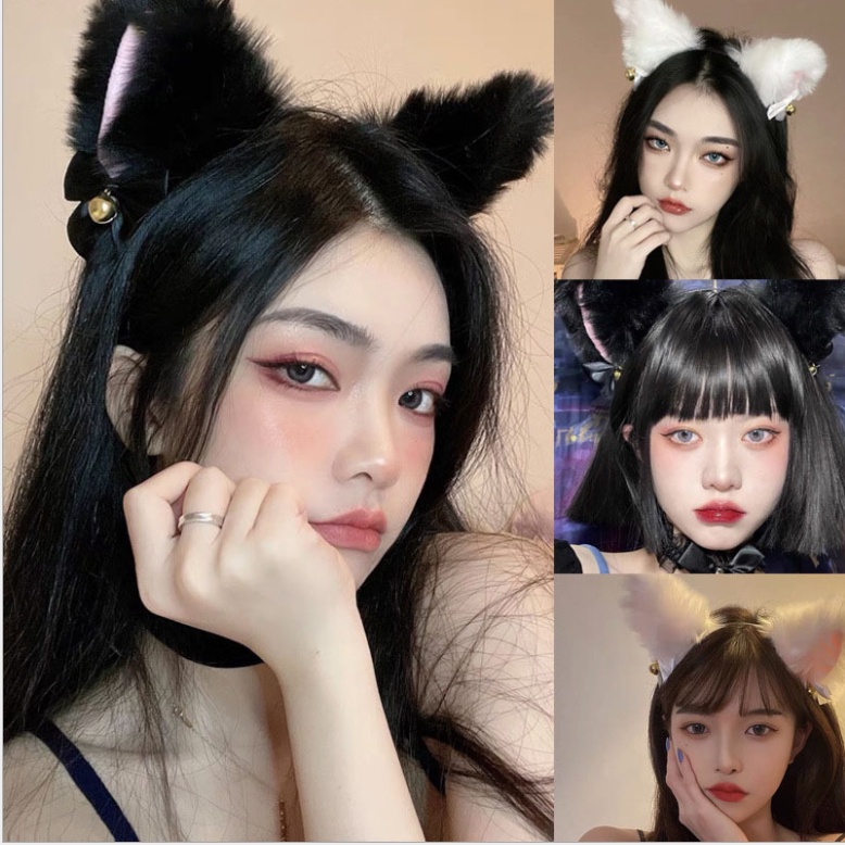 Kẹp tóc nữ Kẹp tóc tai mèo dễ thương