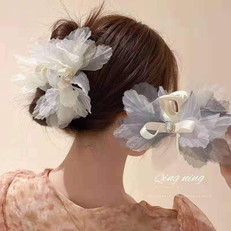 Kẹp Tóc Hình Cánh Hoa Lưng Phong Cách Hàn Quốc 2022