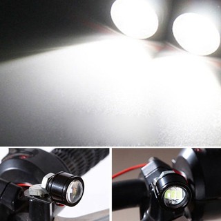Đèn pha LED trắng 12V cho xe máy - Bộ 2 cái
