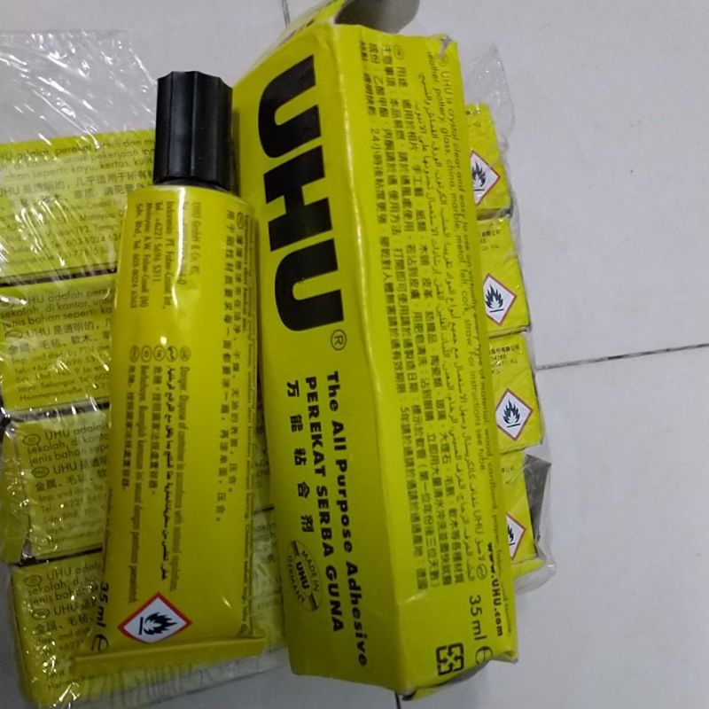 Keo UHU dán vải, dán gỗ 35ml