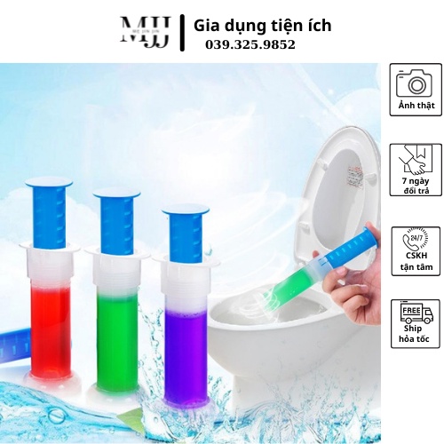 Gel khử mùi bồn cầu, làm thơm nhà vê sinh, nhà tắm, diệt khuẩn toilet hình bông hoa dạng thạch.