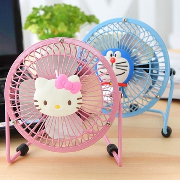 Quạt usb mini hình thú loại 4 inch